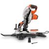 Powerplus Dual Power - Sega a linguetta senza fili da 20 V POWDP2550 - Sega circolare a batteria Ø 210 mm - senza batteria e caricabatterie, con 1 accessorio