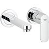 Grohe Eurosmart Cosmopolitan 19381000 Miscelatore per Lavabo a 2 Fori, Taglia S, Cromo