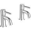 Ideal Standard - Ceraline, Coppia di rubinetti per vasca da bagno, Cromato