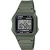 Casio Orologio Analogico-Digitale Uomo con Cinturino in Acciaio Inossidabile Watch W-217H-3AVDF
