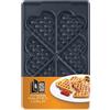 Tefal XA800612 Snack Collection - Piatto a forma di cuore a forma di cuore, per una conservazione ottimale dei set di piatti con pratica scatola