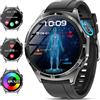 Marsyu 2025 Nuovo Smartwatch Uomo ECG/HRV/Lipidi/Acido Urico/BMI/Sonno,1.43AMOLED 𝐆li𝐜e𝐦ia Orologio Fitness con Chiamate,24h Pressione Sanguigna/Temperatura Corporea/Cardiofrequenzimetro, per Android iOS