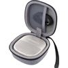 Aenllosi Custodia Rigida Trasportabile per Bose SoundLink Micro Bluetooth Speaker, Solo Custodia, Grigio