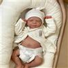 Anano Bambole Reborn Maschio Tutta In Silicone Morbido 45CM Bambola Neonato Reborn Che Sembra Verissimo Maschietto Bambolotto Reborns In Silicone Tutto Il Corpo