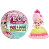 L.O.L. Surprise! Mix & Make Birthday Cake - Bambola da collezione, abito-torta fai-da-te, preparazione e decorazione della torta, ingredienti e brillantini - Bambola con abito-torta - Età 3+