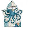 Proumhang Poncho da Surf/Bagno/Piscina/Spiaggia per Bambini,Asciugamano con Cappuccio in Microfibra,Accappatoio da Spiaggia,Asciugamani Poncho con Cappuccio per Ragazzi e Ragazze Stile 24 75x60cm