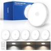 Homelist NL6 Luci sottopensile, 1500 mAh, ricaricabili, 6 pezzi