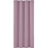 Deconovo Tende Oscuranti per Interni 138 CM Altezza, Tenda Oscurante Termica Isolante con Anelli per Camera da Letto Moderna 1 Pannello, 132x138 CM, Rosa Chiaro