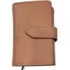 Coconuda Portafoglio in Pelle, Rosa, 13 × 9,5 × 3 cm, con Porta Carte e Cerniera