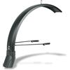 SKS Urban Arrow - Parafango anteriore per ruota anteriore da 20 (accessori per bicicletta, spoiler flessibile, sistema di sicurezza ESC, robusta struttura sandwich in alluminio/plastica, appositamente