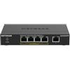 Netgear Switch di rete 5 porte SERIE 300 Unmanaged SOHO PoE+ Black GS305PP
