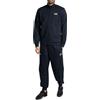 EA7 Emporio Armani Tuta da Uomo Visibility in Cotone Leggero con Logo a Contrasto sul Retro - 7M000235 (IT, Testo, XXL, Regular, Regular, Armani Blue/Beige)