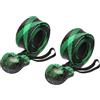 PATIKIL Calzino per canna, copertura per canna da pesca, in rete intrecciata, guanti protettivi per canne da pesca, estremità piatta per spinning canna da pesca, canna da mosca, canna da ghiaccio