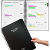 Milula Studios Agenda scolastica 2026 A4 - Pianificatore Settimanale Vista Settimana Studente Insegnante Università Notebook Giornaliero Luglio 2025 a Dicembre 2026 Organizzazione Lavoro Studi Vita quotidiana
