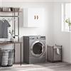 Annlera Armadietto a Muro Bianco 60x31x60 cm in Legno Multistrato Mobiletto Bagno Salvaspazio Armadietto Pensile Mobile Salvaspazio Mobile Bagno Sospeso Classico Armadietto Da Bagno
