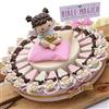 Viale Magico VialeMagico Torta Bomboniere Angelo con Cuore Bimba Calamita per Battesimo 20 fettine