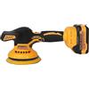 Generico Lucidatrice Professionale, Lucidatrice Elettrica per Auto, Nero e giallo, 8 velocità regolabili, Due batterie da 21v, Caricatore Batterie