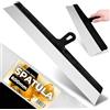 Instalguru Spatola 600 mm Coltello da Pittore Raschietto per Superfici Raschietti per Pareti Raschietto per Facciate Spatola da Muratore Coltelli da Stucco in Acciaio Attrezzo