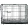 Zolux Italia Srl Zolux Gabbia Cani Pieghevole con Cuscino Struttura in Metallo Formato 91x60x66 cm per Cane