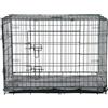 Zolux Italia Srl Zolux Gabbia Cani Pieghevole con Cuscino Struttura in Metallo Formato 121x76x82 cm per Cane