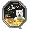 Cesar Scelta Dello Chef Alla Griglia Con Pollo Riso Integrale e Verdure Cibo Umido Per Cani Vaschetta 150 Gr