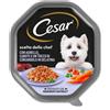 Cesar Scelta Dello Chef Delizie di Stagione Con Agnello Carote e Coriandolo Cibo Umido Per Cani Vaschetta 150 Gr