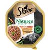 Sheba Nature's Collection in Salsa Con Tacchino e Carote Cibo Umido Per Gatti Vaschetta da 85 Gr
