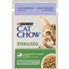 Nestle Purina Petcare IT spa Purina Cat Chow Buste Sterilized Alimento Umido per Gatti Adulti Gusto Agnello Formato 85 g