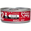 DISUGUAL Cat Kitten Gusto Manzo Paté Alimento Umido Completo per Gattino Formato 85 g