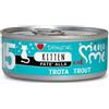 DISUGUAL Cat Kitten Gusto Trota Paté Alimento Umido Completo per Gattino Formato 85 g