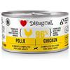 DISUGUAL Dog Mono Gusto Tacchino Alimento Umido Completo per Cane Formato 150 g