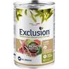 Exclusion Mediterraneo Adult Gusto Agnello Alimento Umido Completo per Cani Adulti di Tutte le Taglie Formato 400 g