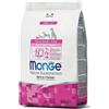 Monge Natural Superpremium Cane Puppy & Junior Extra Small Gusto Pollo Crocchette per cani Cuccioli extra Small Busta 800 gr