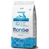 Monge Natural Superpremium Light Cane Gusto Salmone e Riso Crocchette Alimento Secco Completo per Cani Sacco 2,5 Kg
