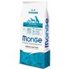 Monge Natural Superpremium Hypoallergenic Dog All Breeds Salmone Tonno Cibo Secco Dietetico Monoproteico Cane Adulto 2,5kg