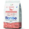 Monge Natural Superpremium Monoproteico Gatto Adult Gusto Salmone Crocchette Alimento Secco Busta 400 gr