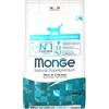 Monge Natural Superpremium Kitten Ricco in Pollo Alimento Secco Completo Per Gattino Busta 400 g