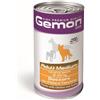 Gemon Cane Bocconcini Gusto Pollo e Tacchino Alimento Umido Completo per Cane Formato 1,250 kg