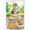 Stuzzy Cat Bocconcini Pollo Jelly Alimento Umido per Gatti Sterilizzati con Vitamine e Sali Minerali Formato Busta da 85 gr
