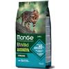 BWild Monge BWild Grain Free Cat Sterilizzato Tonno Piselli Alimento Secco Completo per Gatto Adulto Formato 1,5 kg