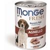 Monge Fresh Adult Gusto Agnello Alimento Umido Completo per Cane Adulto Formato 400 g