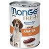 Monge Fresh Adult Gusto Anatra Alimento Umido Completo per Cane Adulto Formato 400 g