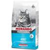 Morando Gatto Crocchette Gusto Pesce Alimento Secco Completo per Gatto Adulto Formato 2 kg