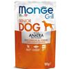 Monge Grill Buste Adult Salmone Gusto Salmone Alimento Umido Completo per Cane Adulto Formato 100 g