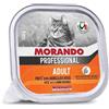 Morando Gatto Paté Gusto Agnello e Riso Alimento Umido Completo per Gatto Formato 100 g