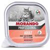 Morando Gatto Paté Gusto Salmone Alimento Umido Completo per Gatto Formato 100 g