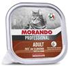 Morando Gatto Paté Gusto Selvaggina Alimento Umido Completo per Gatto Formato 100 g