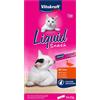Vitakraft spa Vita kraft Cat Liquid Snack per Gatti al gusto Anatra Confezione da 6 pz x 15gr