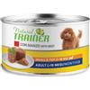 Trainer Natural Trainer Dog Small & Toy Gusto Manzo e Riso Alimento Umido Completo per Cane Adulto Formato 150 g