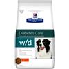 Hill's Prescription Diet Hill's Prescription Diet W/D Gusto Pollo Alimento Secco Dietetico per Cani Funzione Diabete e Peso Formato 4 kg